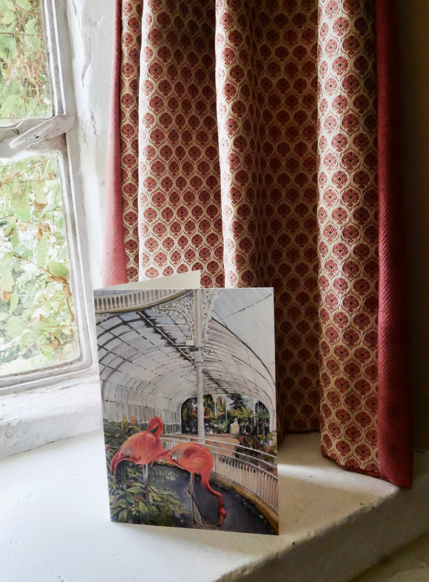 Glasshouse, Glasgow Greetings Card