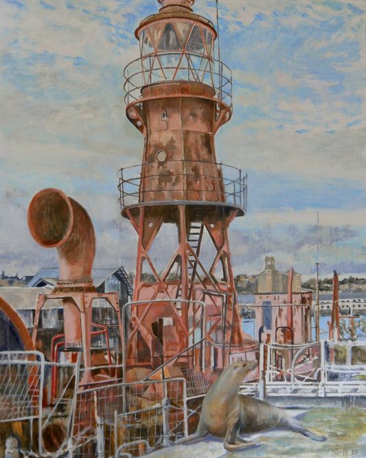 North Carr Lightship, Dundee Giclée Fine Art Print