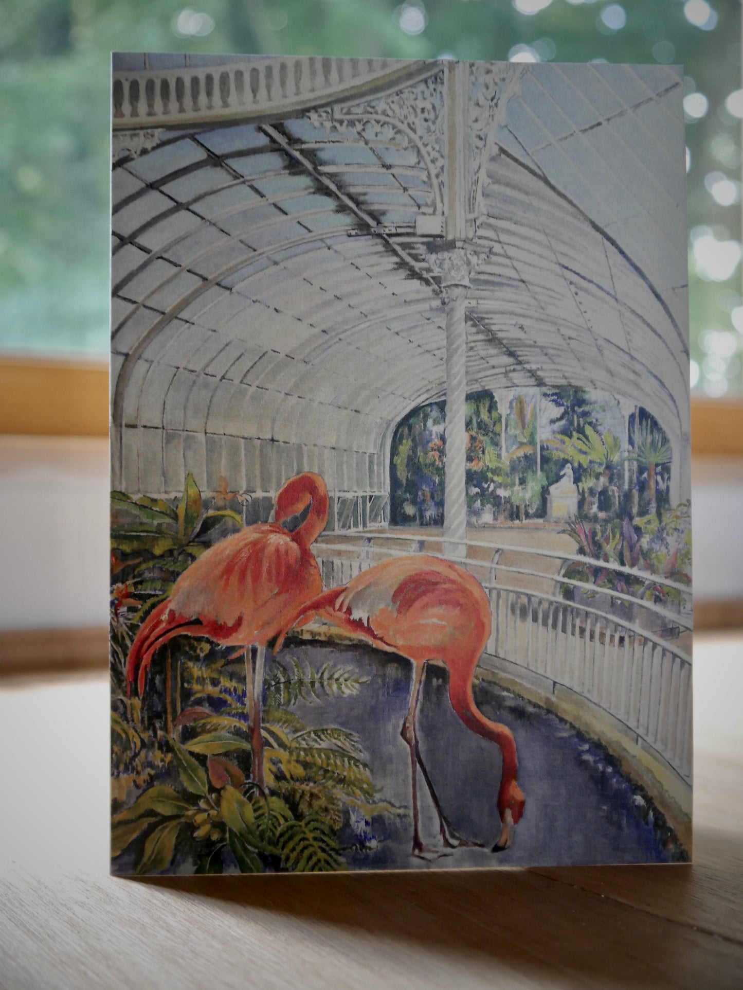 Glasshouse, Glasgow Greetings Card