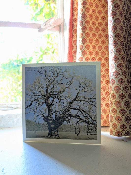 Oak Tree, Windsor Great Park Greetings Card